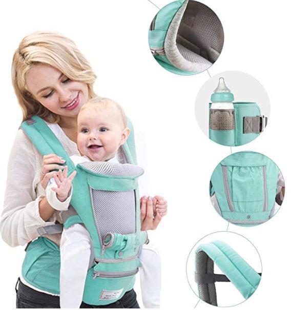 BabyMello™ Ergonomic Hipseat Baby Carrier